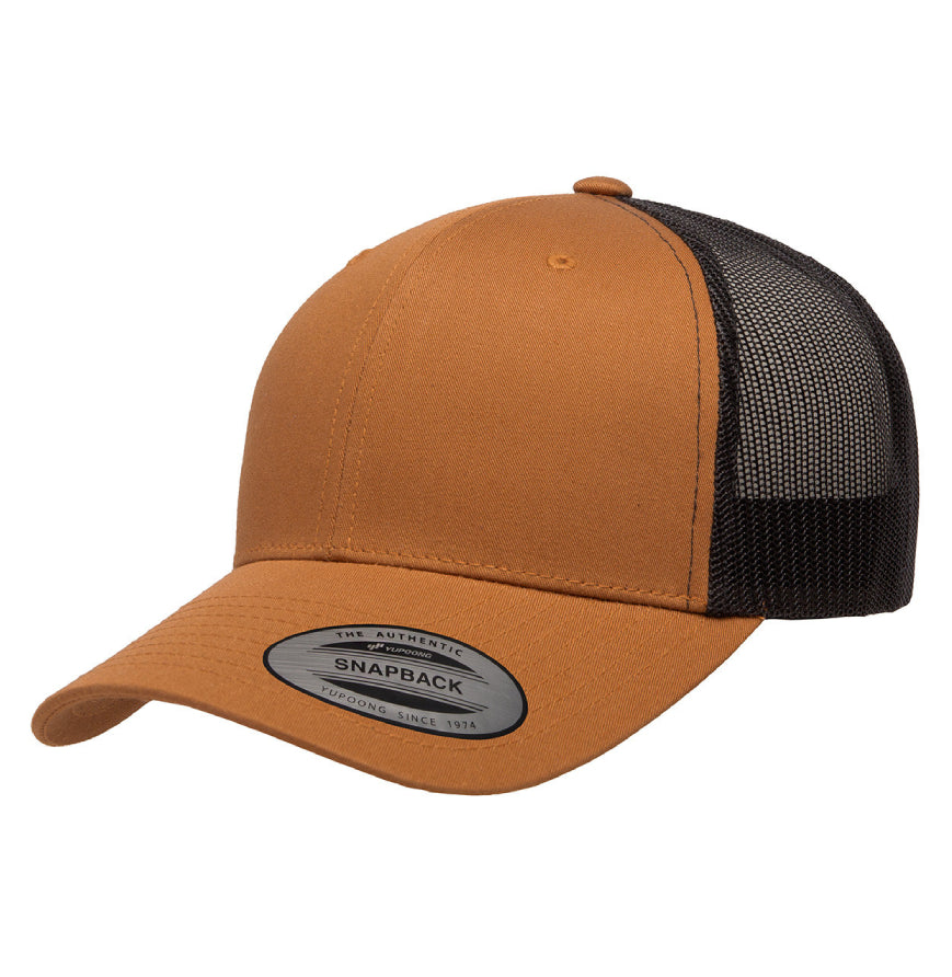 Gorra de camionero retro para adultos Yupoong 6606