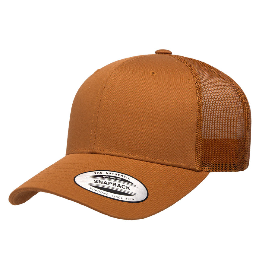 Gorra de camionero retro para adultos Yupoong 6606