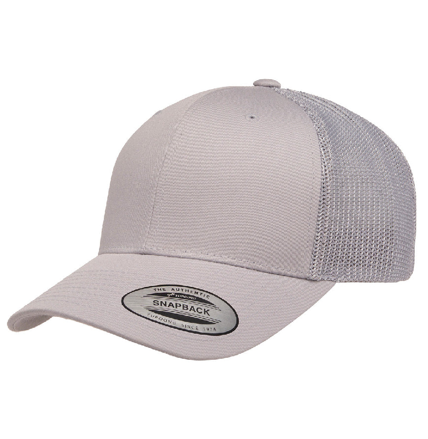 Gorra de camionero retro para adultos Yupoong 6606