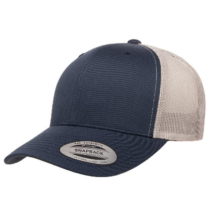 Gorra de camionero retro para adultos Yupoong 6606