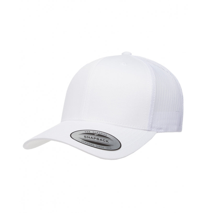 Gorra de camionero retro para adultos Yupoong 6606