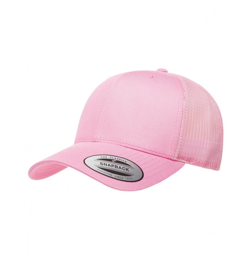 Gorra de camionero retro para adultos Yupoong 6606