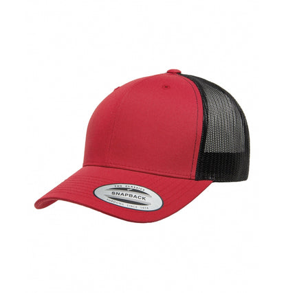 Gorra de camionero retro para adultos Yupoong 6606