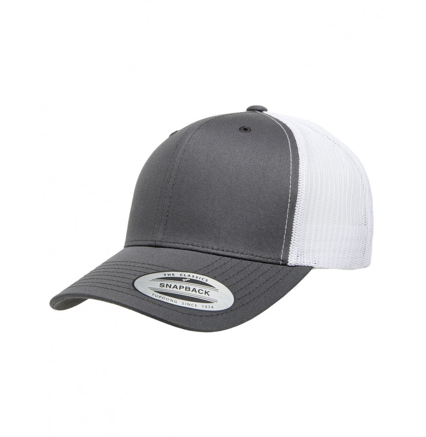 Gorra de camionero retro para adultos Yupoong 6606