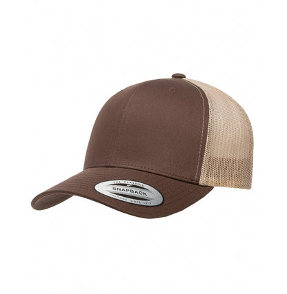 Gorra de camionero retro para adultos Yupoong 6606