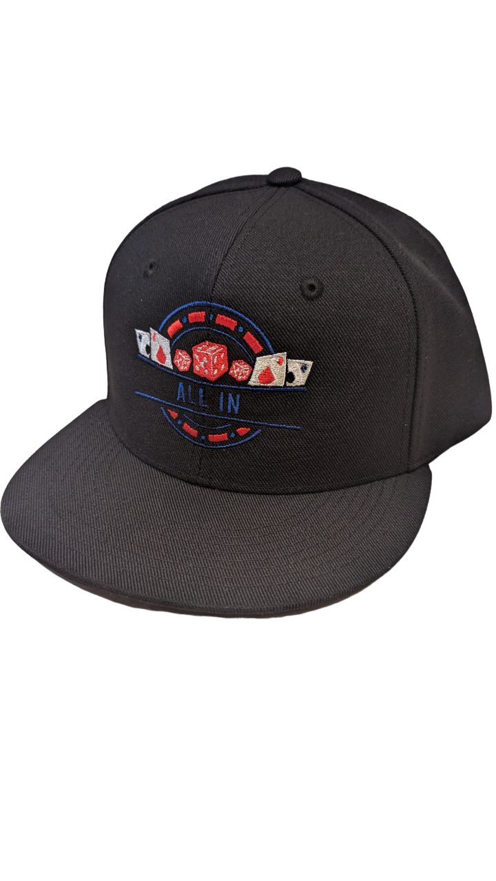 La gorra All In Snapback (negra)