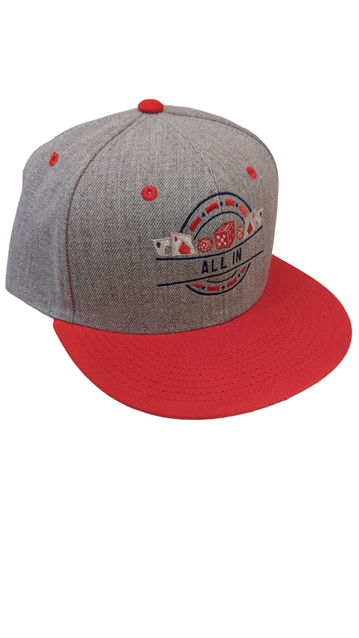 La gorra All In Snapback (roja)