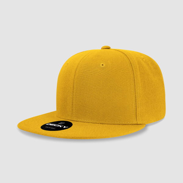 Decky 6020 High Profile 6 Panel Snapback Solid Colors