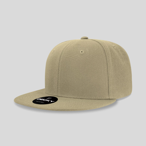 Decky 6020 High Profile 6 Panel Snapback Solid Colors